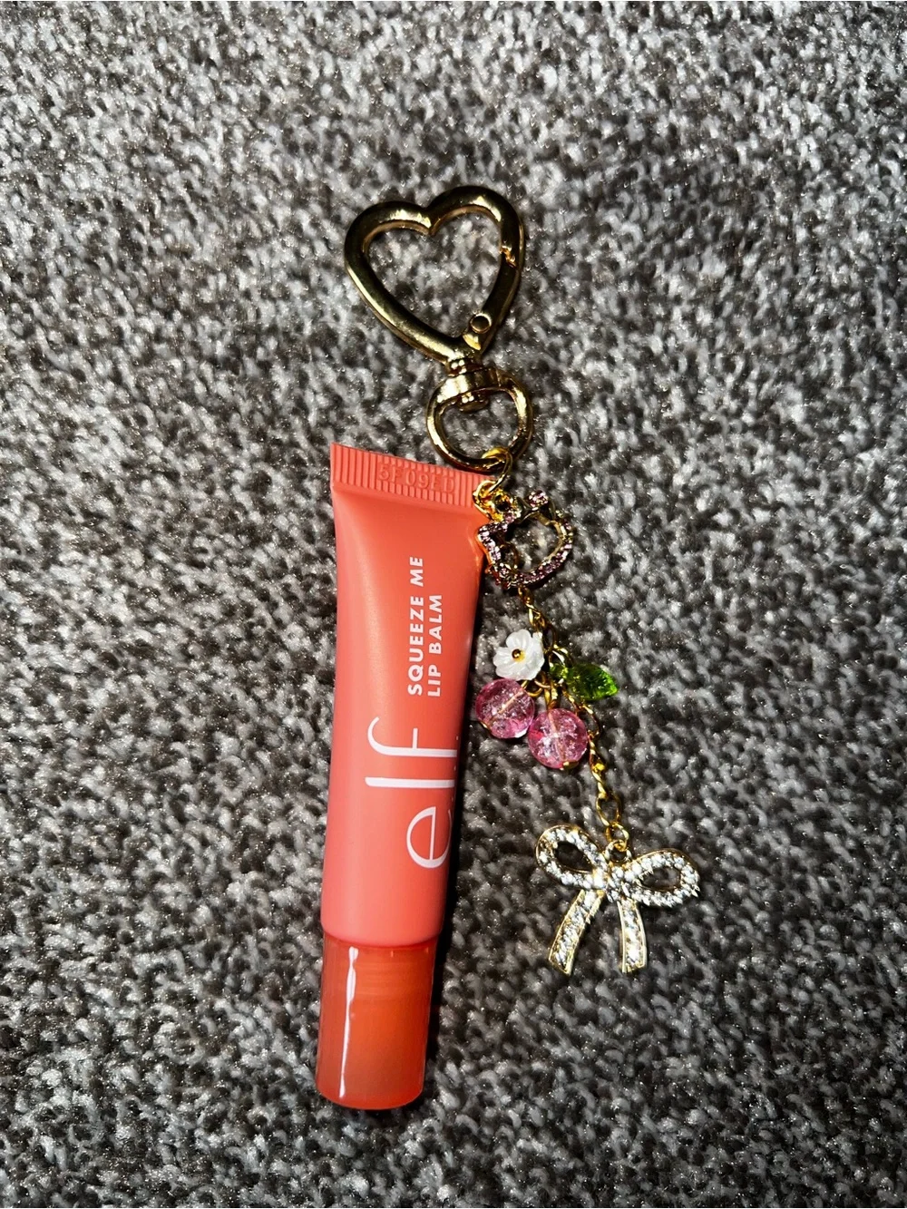 e.l.f. Squeeze Me Lip Balm — Bright Red Gloss